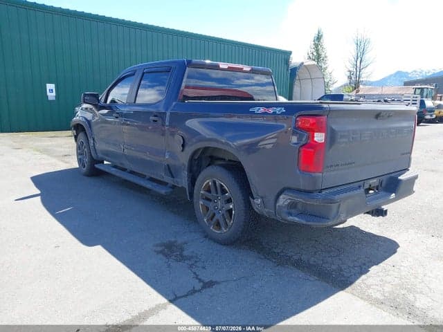 2022 CHEVROLET SILVERADO 1500 4WD SHORT BED CUSTOM 3