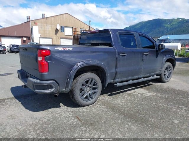 2022 CHEVROLET SILVERADO 1500 4WD SHORT BED CUSTOM 4