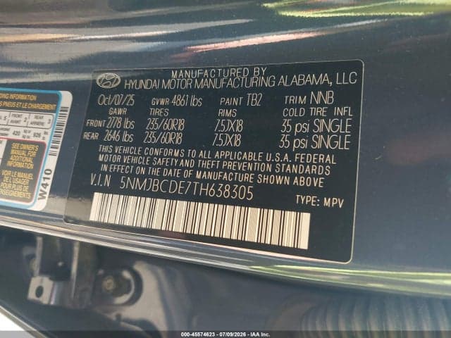 2026 HYUNDAI TUCSON SEL 9