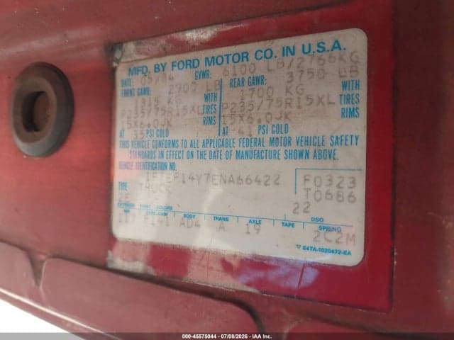 1984 FORD F150 10