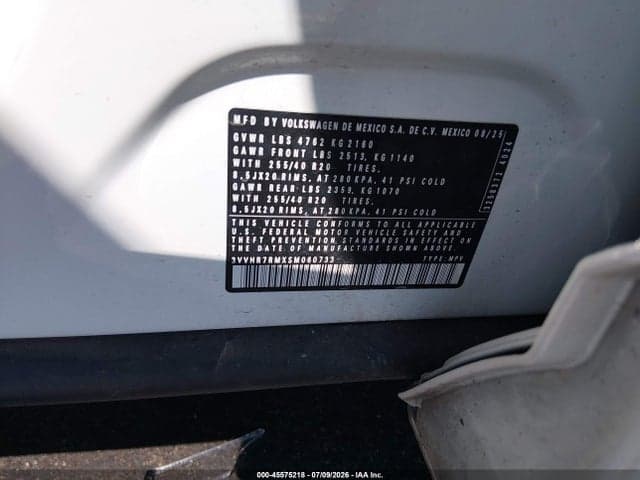 2025 VOLKSWAGEN TIGUAN 2.0T SE R-LINE BLACK 9