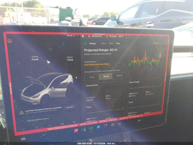 2025 TESLA MODEL Y LONG RANGE DUAL MOTOR REAR-WHEEL DRIVE 7