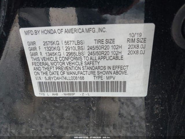 2020 ACURA MDX TECHNOLOGY ENTERTAINMENT PACKAGES 9