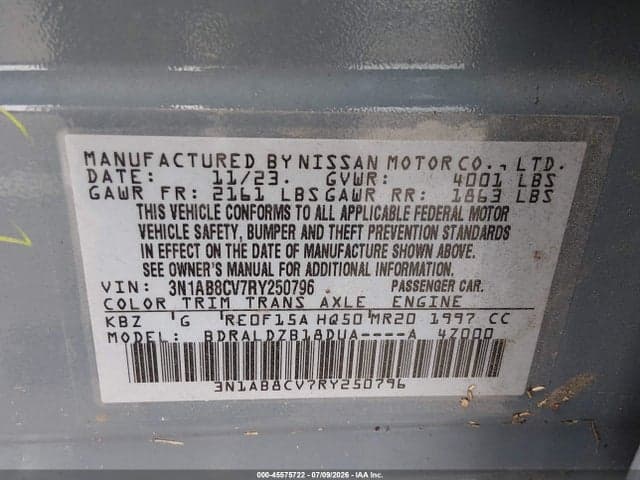 2024 NISSAN SENTRA SV XTRONIC CVT 9