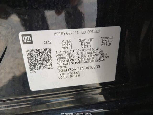 2022 CADILLAC CT4-V V-SERIES BLACKWING 9