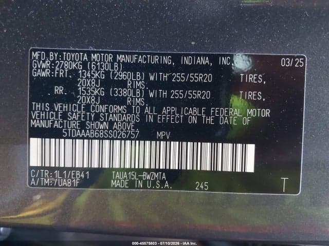 2025 LEXUS TX 350 PREMIUM 9