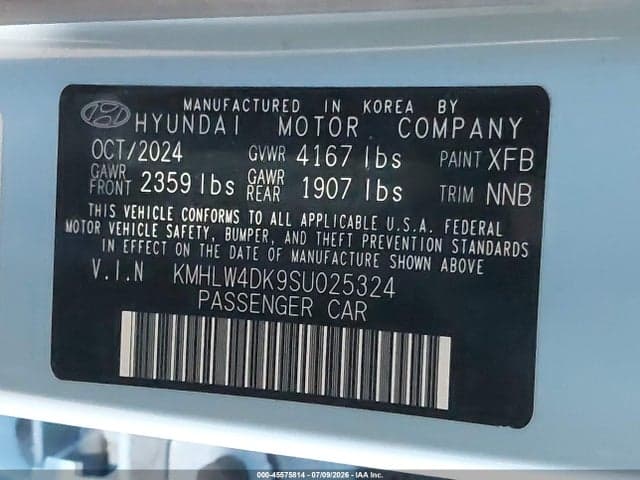 2025 HYUNDAI ELANTRA N 9