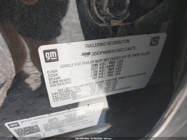 2022 CHEVROLET SILVERADO 1500 LTD 2WD SHORT BED CUSTOM 9