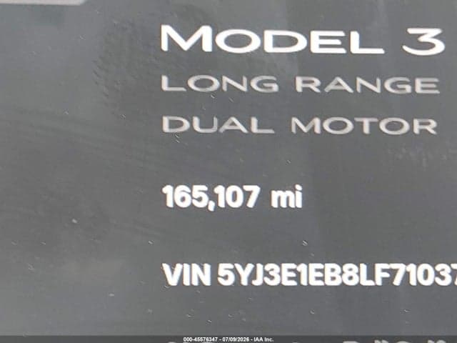 2020 TESLA MODEL 3 LONG RANGE DUAL MOTOR ALL-WHEEL DRIVE 14