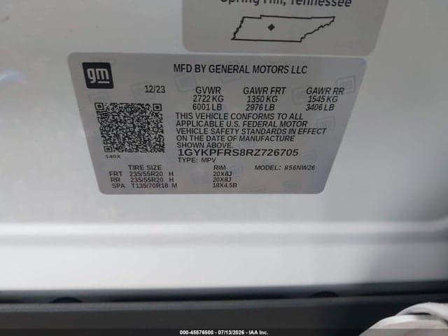 2024 CADILLAC XT6 AWD PREMIUM LUXURY 9