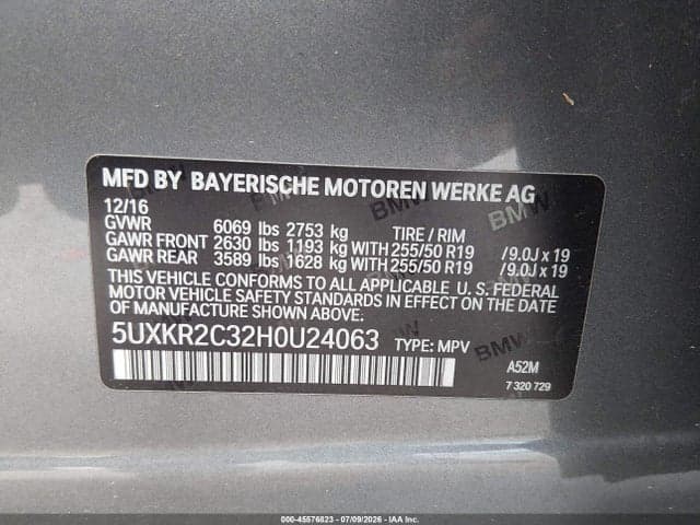 2017 BMW X5 SDRIVE35I 9