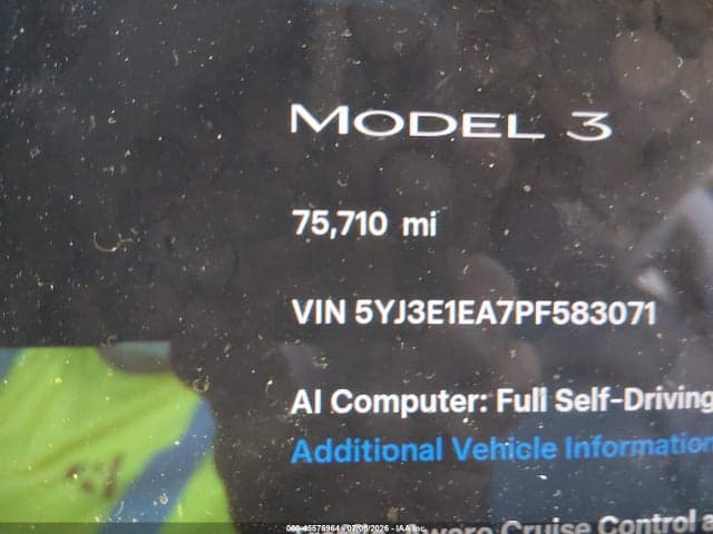 2023 TESLA MODEL 3 REAR-WHEEL DRIVE 7