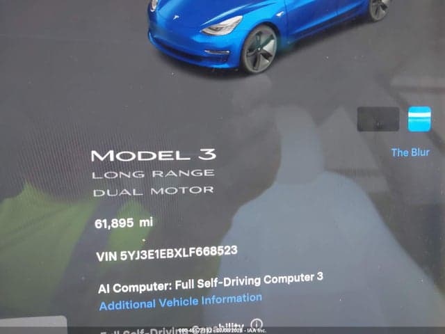 2020 TESLA MODEL 3 LONG RANGE DUAL MOTOR ALL-WHEEL DRIVE 7
