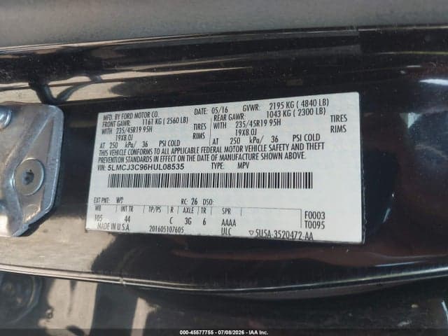 2017 LINCOLN MKC RESERVE 9