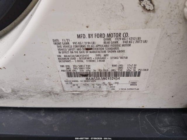 2021 FORD ECOSPORT SES 9