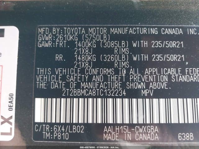 2026 LEXUS RX 350H PREMIUM+ 9