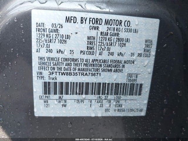 2026 FORD MAVERICK XL 9