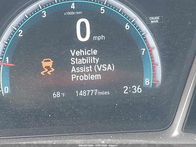 2017 HONDA CIVIC EX 7
