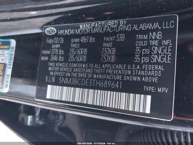 2026 HYUNDAI TUCSON SEL 9