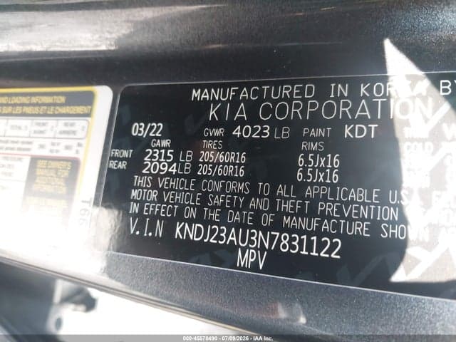 2022 KIA SOUL LX 9