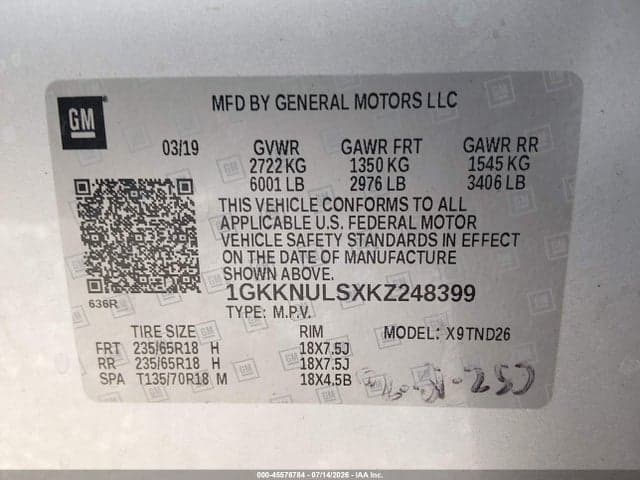 2019 GMC ACADIA SLT-1 9