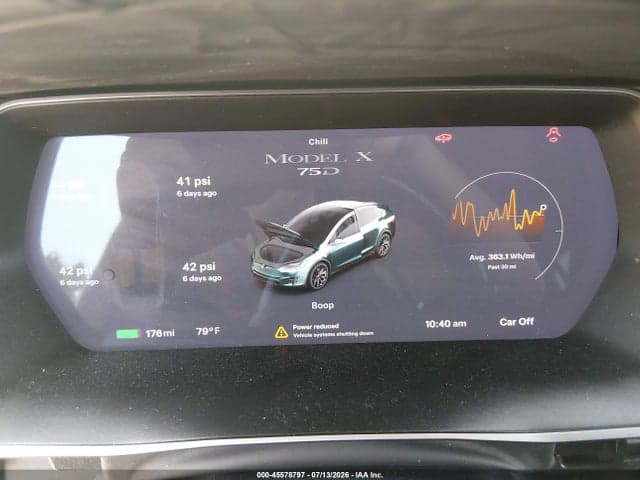 2017 TESLA MODEL X 7