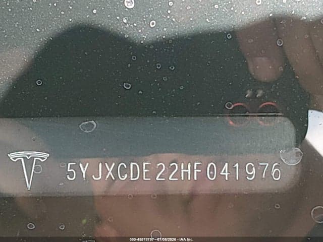 2017 TESLA MODEL X 9