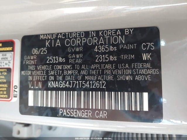 2026 KIA K5 GT-LINE FWD 9