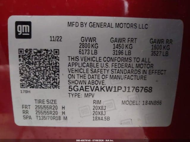 2023 BUICK ENCLAVE ESSENCE AWD 9