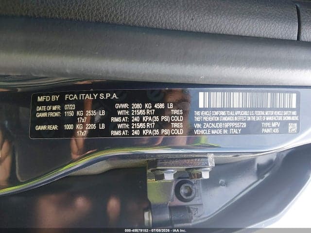 2023 JEEP RENEGADE UPLAND 4X4 9