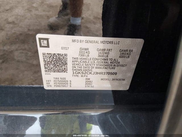 2017 GMC YUKON DENALI 9