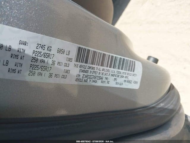 2019 DODGE GRAND CARAVAN GT 9