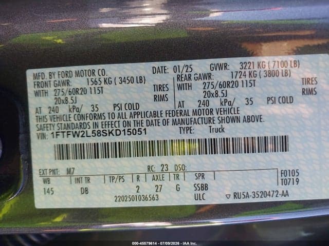 2025 FORD F-150 STX 9