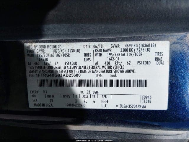 2018 FORD TRANSIT-350 9