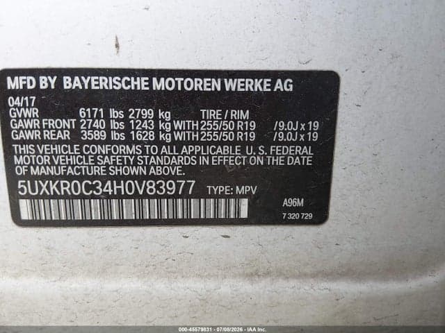 2017 BMW X5 XDRIVE35I 9