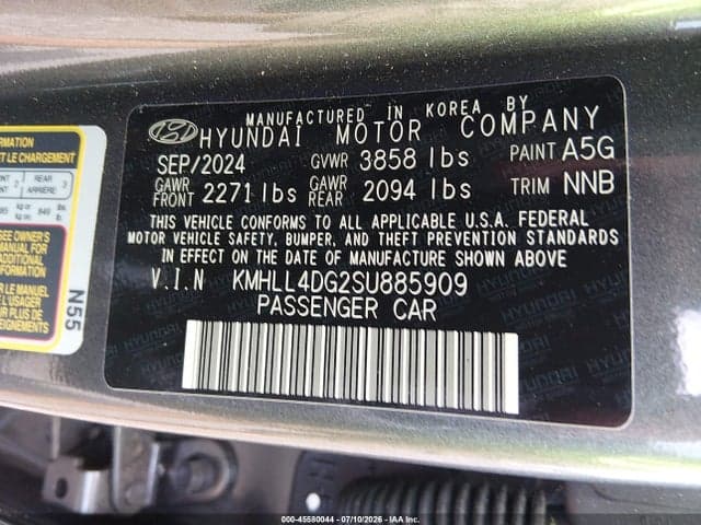 2025 HYUNDAI ELANTRA SE 9