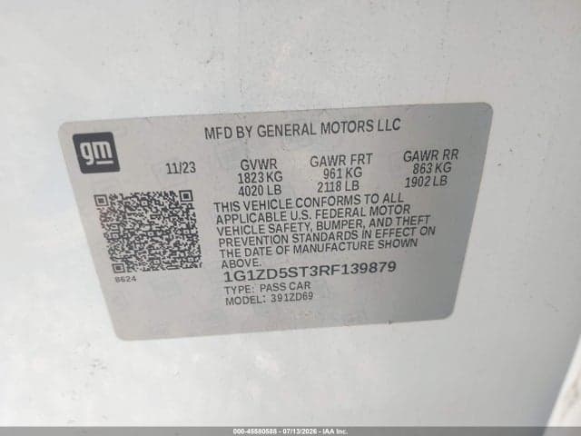 2024 CHEVROLET MALIBU FWD 1LT 9