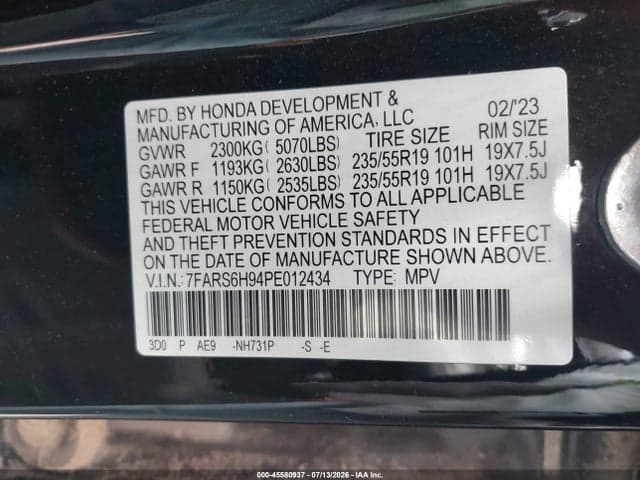 2023 HONDA CR-V HYBRID SPORT TOURING 9
