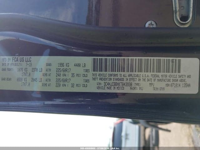 2019 JEEP COMPASS LATITUDE FWD 9