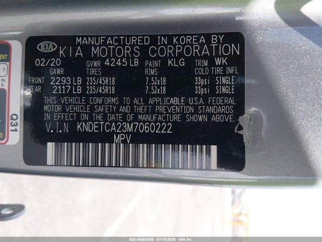 2021 KIA SELTOS SX TURBO 9