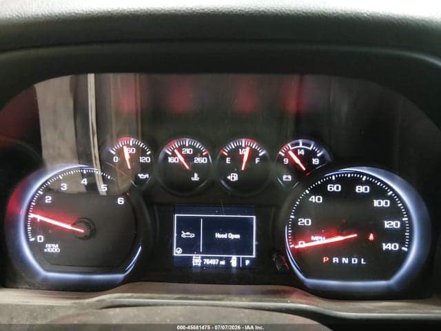 2020 CHEVROLET SILVERADO 1500 4WD LONG BED WT 7