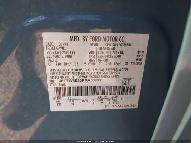 2023 FORD MAVERICK LARIAT 9