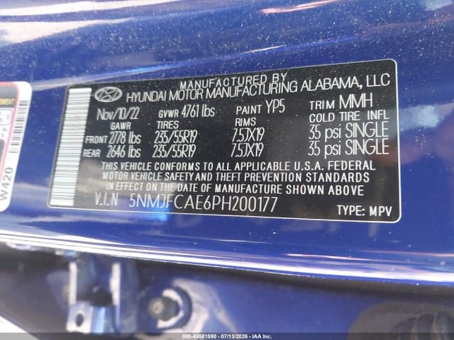 2023 HYUNDAI TUCSON SEL 7