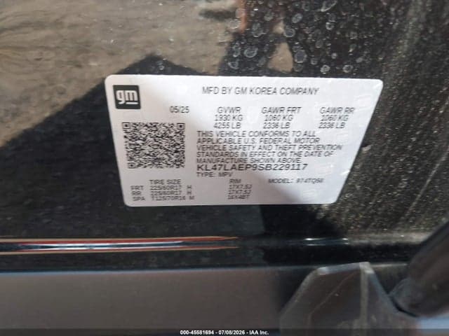 2025 BUICK ENVISTA PREFERRED FWD 9
