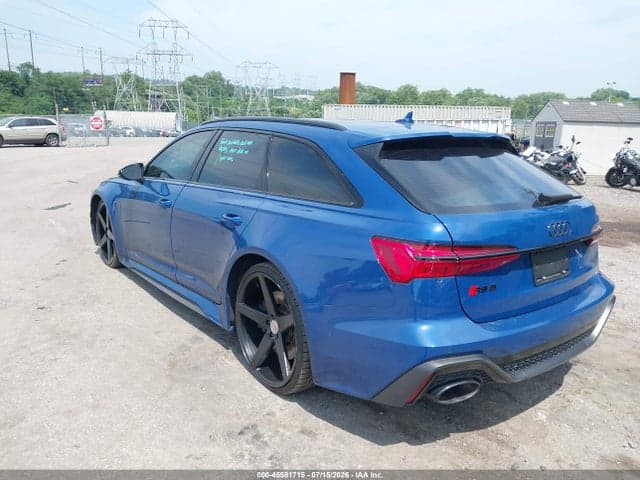2025 AUDI RS 6 AVANT PERFORMANCE QUATTRO TIPTRONIC 3