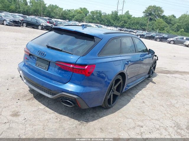 2025 AUDI RS 6 AVANT PERFORMANCE QUATTRO TIPTRONIC 4