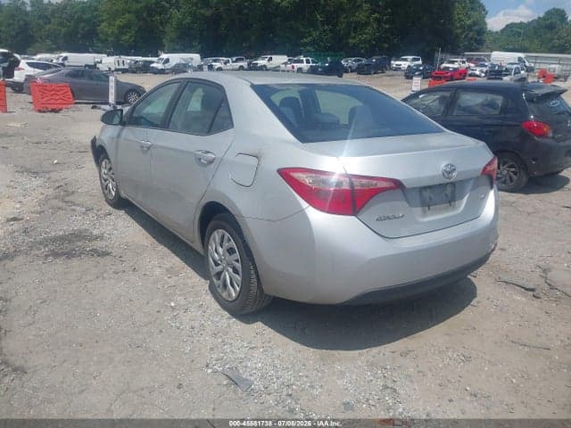2018 TOYOTA COROLLA LE 3