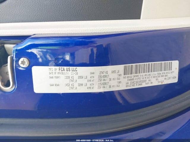 2019 CHRYSLER PACIFICA TOURING L 9