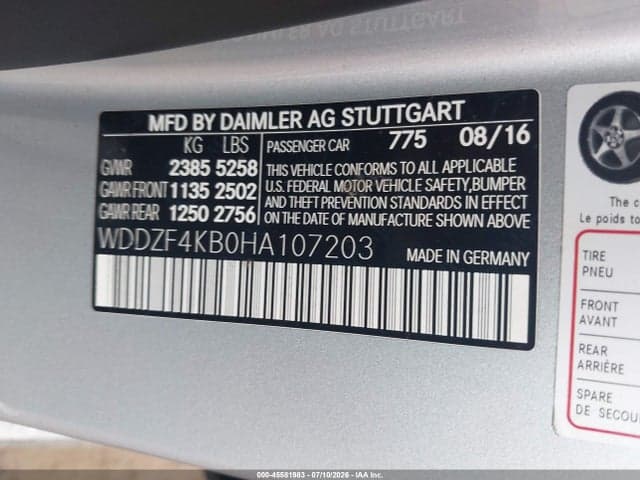 2017 MERCEDES-BENZ E 300 4MATIC 9
