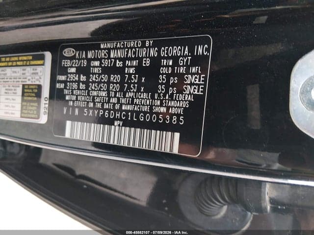 2020 KIA TELLURIDE S 9